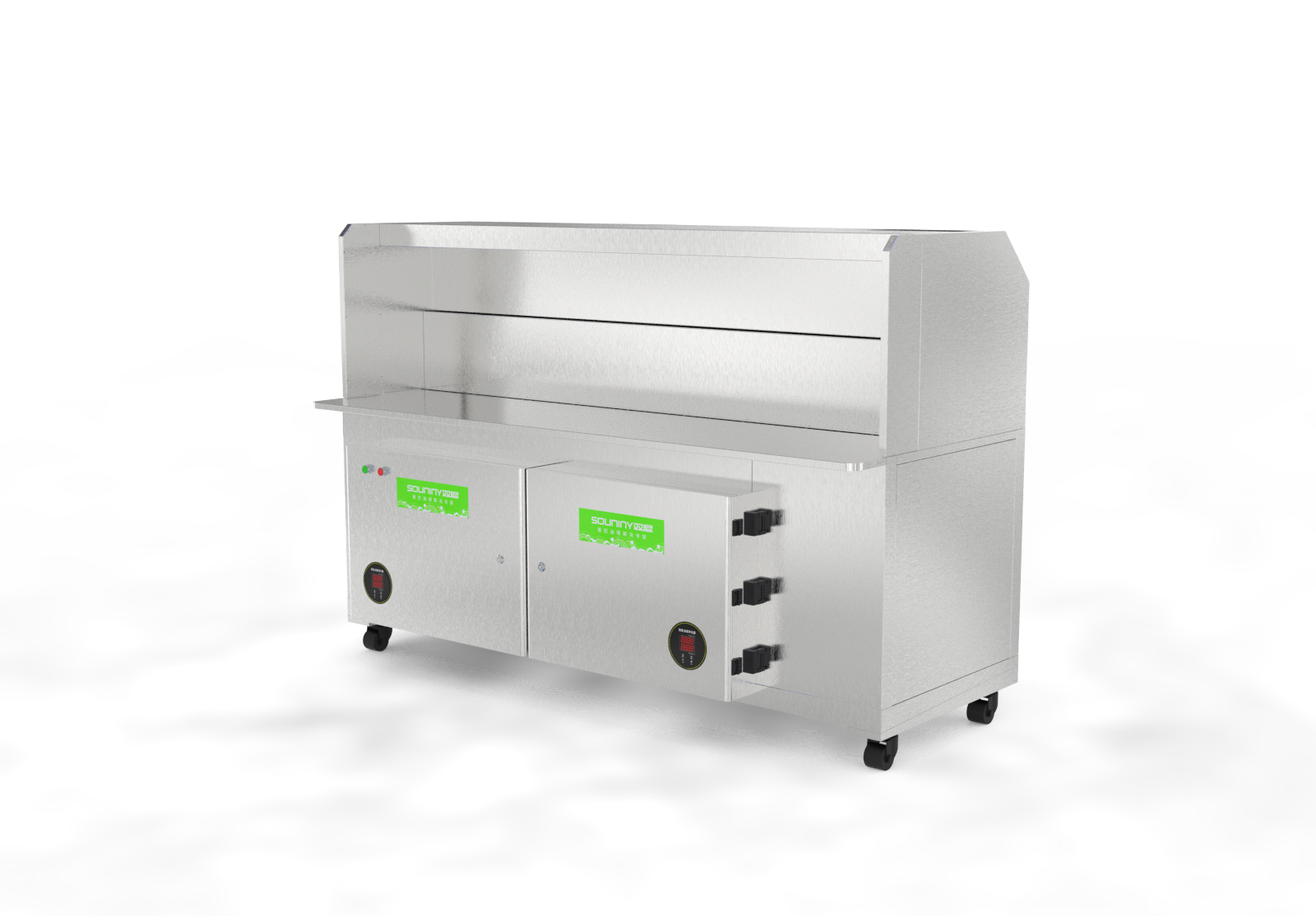 BBQ Smoke Control in Enclosed Event Venues: Water-Cycle Cart Case Study