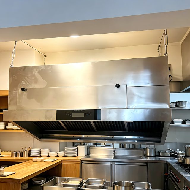 Food Hall Kitchen Ventilation: Ductless Hoods for Stalls