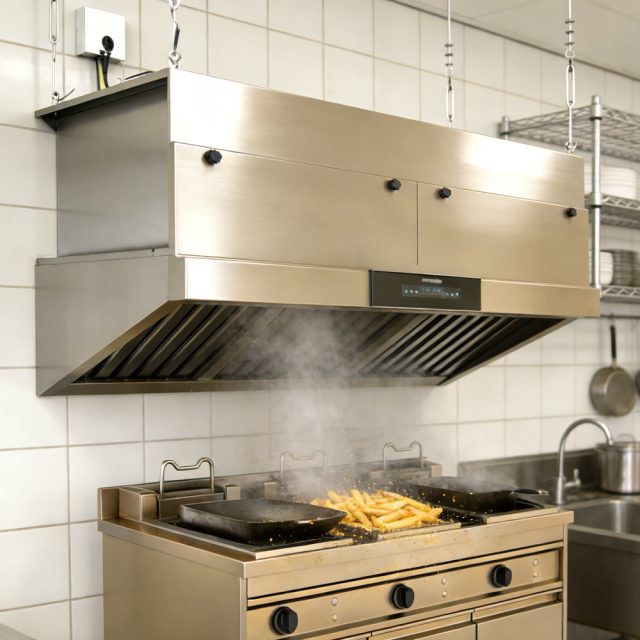 Cinema Concessions Ventilation: Ductless N-series Hood